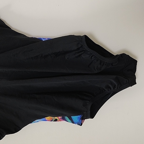 Longitude Coastal Rose Trip Front Ruched Sash Swim one-piece Size 8 - Picture 8 of 14